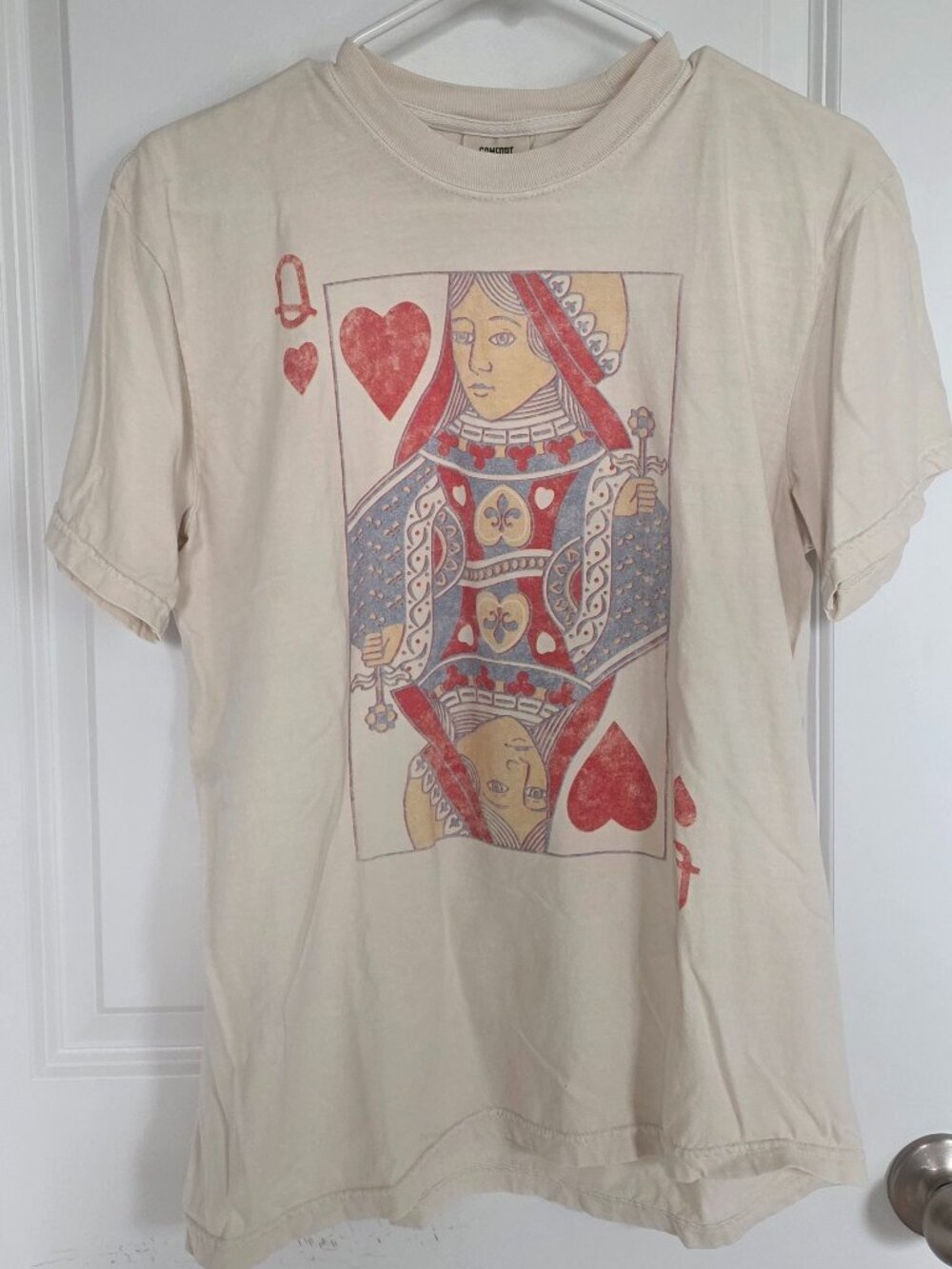 Off-White Queen of Hearts T-Shirt - Size Medium